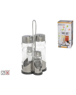 5-osaline õli ja äädika dosaatorite komplekt, 22 × 10 × 10 cm, kitchen&go 5-osaline õli ja äädika dosaatorite komplekt, 22 × 10 × 10 cm, kitchen&go