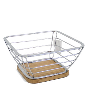 Metallist puuviljakorv, 25.00 x 25.00 x 12.00, kitchen&go Metallist puuviljakorv, 25.00 x 25.00 x 12.00, kitchen&go