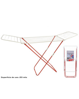 Metallist pesukuivati aalborg 20 m, 55x182x104 cm