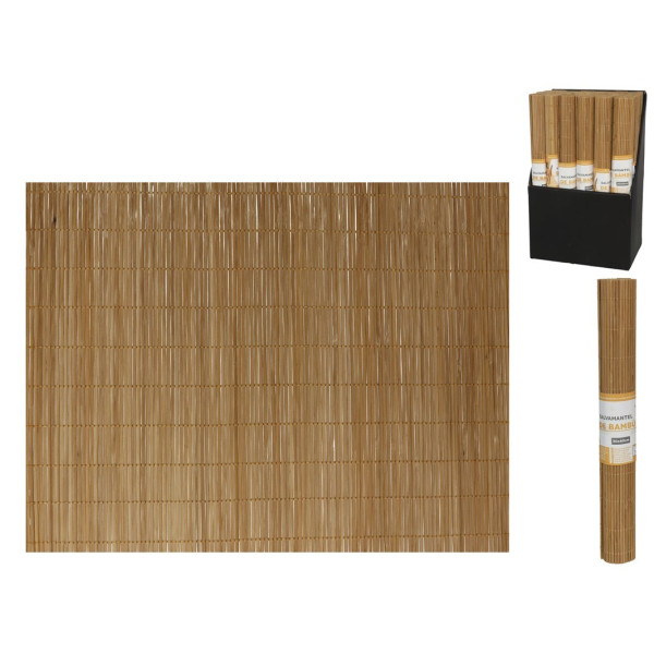 Pruun bambusest lauamatt 30x40 cm, kitchen&go