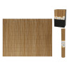 Pruun bambusest lauamatt 30x40 cm, kitchen&go