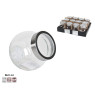 Klaasist säilituspurk 150 ml, 7,5x5,5x8 cm, kitchen&go
