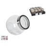 Klaasist säilituspurk 450 ml, 10x7,5x10,5 cm, kitchen&go