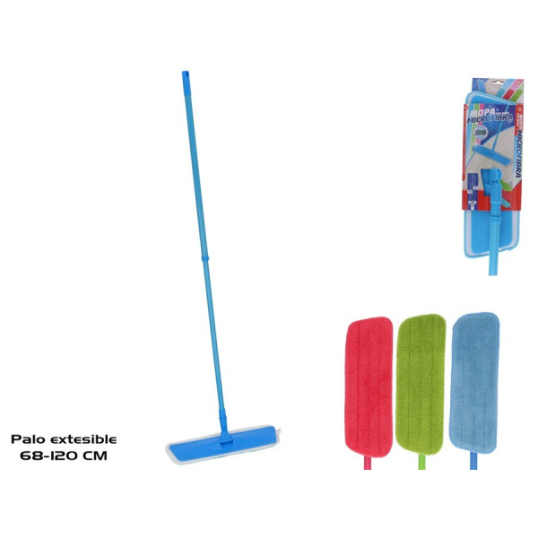 Mikrokiust mop 40 cm varrega 68–120 cm, 129 × 14 × 40 cm, gerimport Mikrokiust mop 40 cm varrega 68–120 cm, 129 × 14 × 40 cm, gerimport