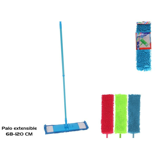 Mikrokiust mop 50 cm varrega 68–120 cm, 128 × 17 × 50 cm, gerimport Mikrokiust mop 50 cm varrega 68–120 cm, 128 × 17 × 50 cm, gerimport