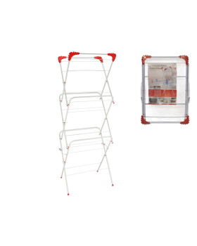 Kokkupandav pesukuivatusrest 3 kõrguse astmega, 40 × 49 × 138 cm, gerimport Kokkupandav pesukuivatusrest 3 kõrguse astmega, 40 × 49 × 138 cm, gerimport