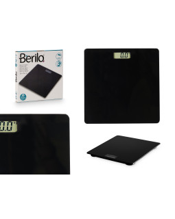 Digitaalne kaal, must, 2×aaa, max 150 kg, 10765, berilo