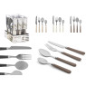 4-osaline söögiriistade komplekt, 22×4×4 cm, 11316, kinvara