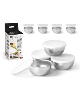 Kausside komplekt kaantega, 3 tk, 130 ml, 21.5×9×9 cm, 11523, kinvara