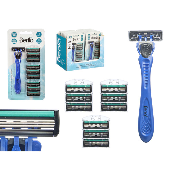 Meeste habemenuga 10 padruniga, 21×11×3 cm, 12207, berilo