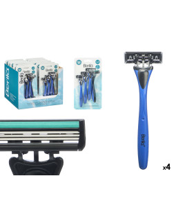 4 habemenuga komplekt, 3 teraga, sinine, 12208, berilo