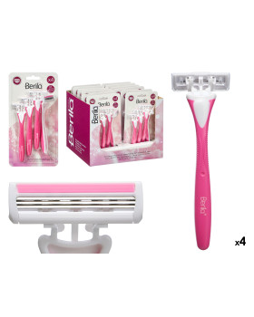 4 habemenuga komplekt, 3 teraga, roosa, 12211, berilo