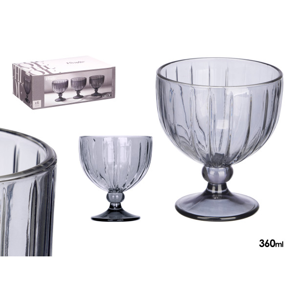 350 ml suitsune triibuline jäätisetops, 12×10.5×10.5 cm, 12398, kinvara