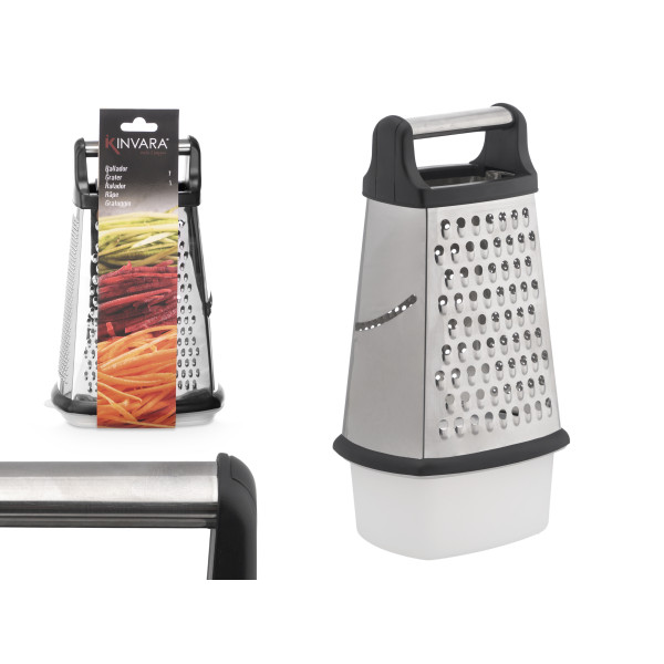 Terasest riiv, must, suur mõõtenõu, 26×16.5×12.5 cm, 13754, kinvara Terasest riiv, must, suur mõõtenõu, 26×16.5×12.5 cm, 13754, kinvara