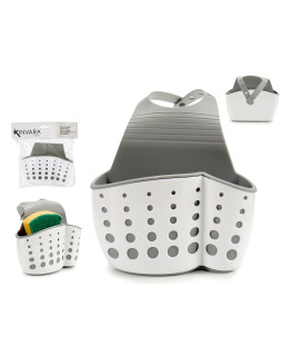 Plastikust korv, seinale kinnitatav, valge, 11.5×15×8 cm, 55014, kinvara