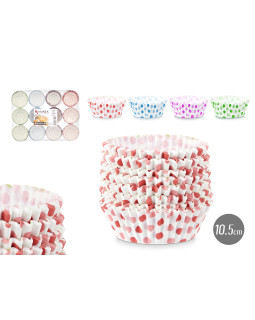 150 tk küpsetuspaberist vormide komplekt, 10.5 cm, assortii 4, 6.5×7.5×7.5 cm, 78481, kinvara