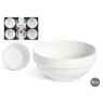 6 valge portselanist kausi komplekt 9 cm, 86525, vessia