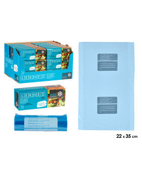 Keskmised sügavkülmakotid, 30 tk, 4.3×14×5.3 cm, 87080, leknes