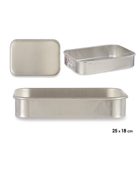 Alumiiniumist küpsetusvorm, 5.3×26×19 cm, 87583, kinvara