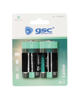 Gsc evolution heavy duty r20 (d) patareid, 2 tk/blisterpakendis, 106000024