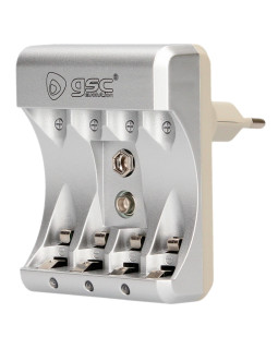 Gsc evolution akulaadija 4 x aaa/aa ja 1 x 9v akule, 106005011