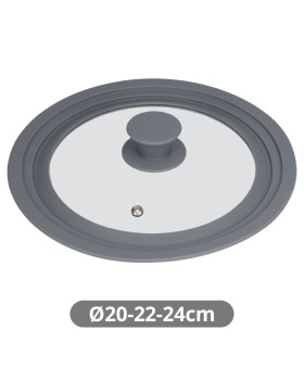 Universaalne pannikaas 20/22/24 cm, 401015009, vassary