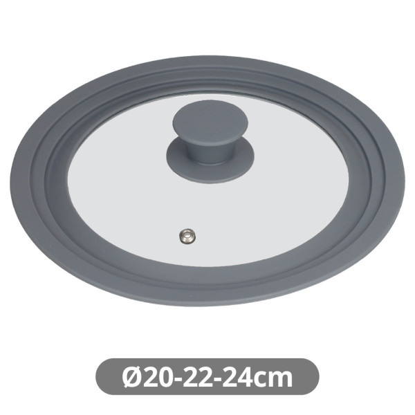 Universaalne pannikaas 20/22/24 cm, 401015009, vassary