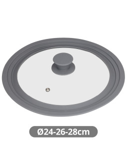 Universaalne pannikaas 24/26/28 cm, 401015010, vassary