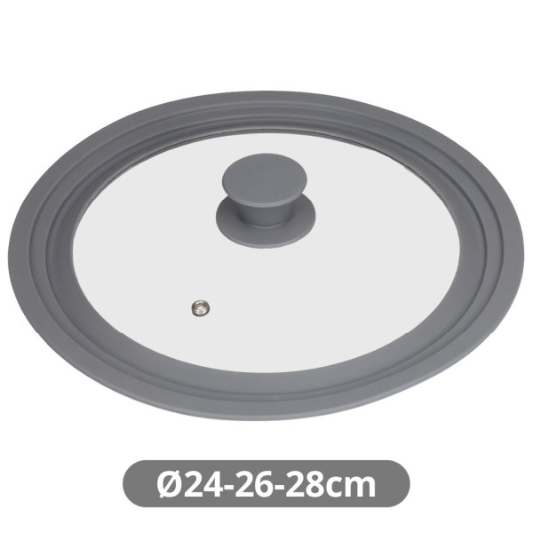 Universaalne pannikaas 24/26/28 cm, 401015010, vassary