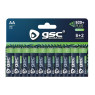 Gsc ecoplus alkaline lr6 (aaa) leelispatareid, 10 tk/pakendis, 106000055
