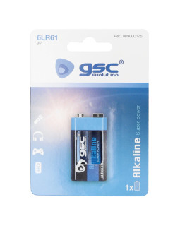 Gsc evolution alkaline 6f22 (9v) leelispatarei, 1 tk/blisterpakendis, 009000175