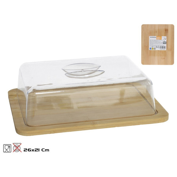 Juustukauss kaanega 26 x 21 cm, 7,5 x 26 x 21 cm, kitchen&go