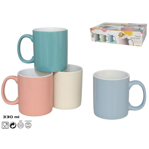 Kivikeraamiline kruus 330 ml luna, 9,5 x 12,5 x 8,5 cm, kitchen&go