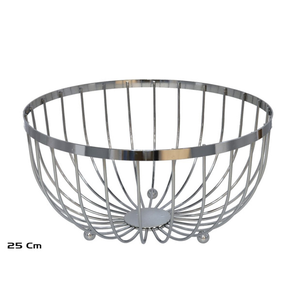 Metallist puuviljakauss, 25.00 x 25.00 x 13.00, kitchen&go