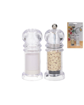 Maitseainepurgid x2, 4x4x11,5 cm, kitchen&go