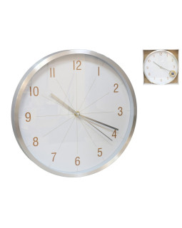 Seinakell 30 cm, hõbedane, 30 x 30 x 4 cm, decorlife