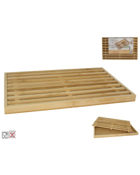 Lõikelaud, bambus, 25.00 x 40.00 x 2.30, kitchen&go