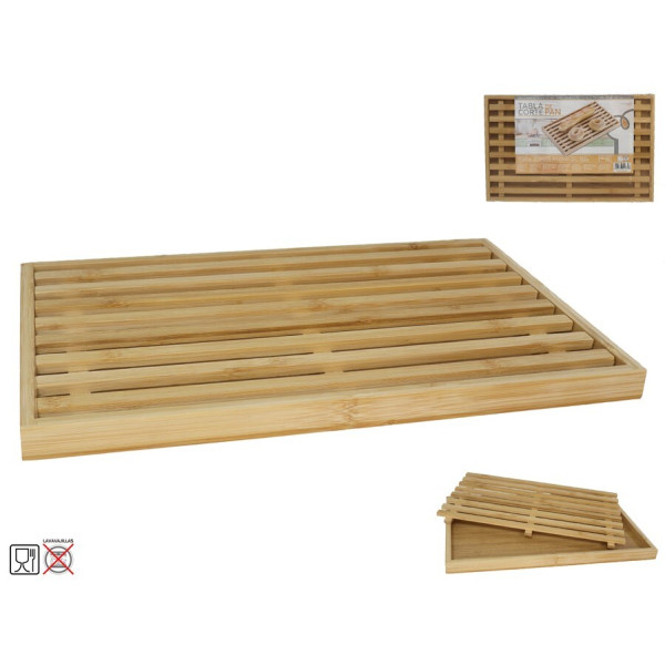Lõikelaud, bambus, 25.00 x 40.00 x 2.30, kitchen&go
