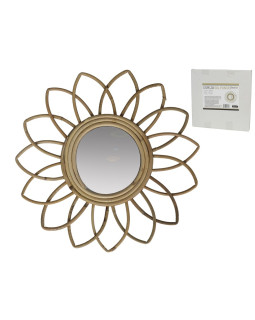 Päikesekujuline peegel 35 x 35 x 4 cm, decorlife