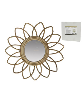 Päikesekujuline peegel 35 x 35 x 4 cm, decorlife Päikesekujuline peegel 35 x 35 x 4 cm, decorlife