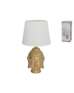 Keraamiline laualamp buda, 18.00 × 18.00 × 30.50 cm, decorlife