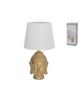 Keraamiline laualamp buda, 18.00 × 18.00 × 30.50 cm, decorlife