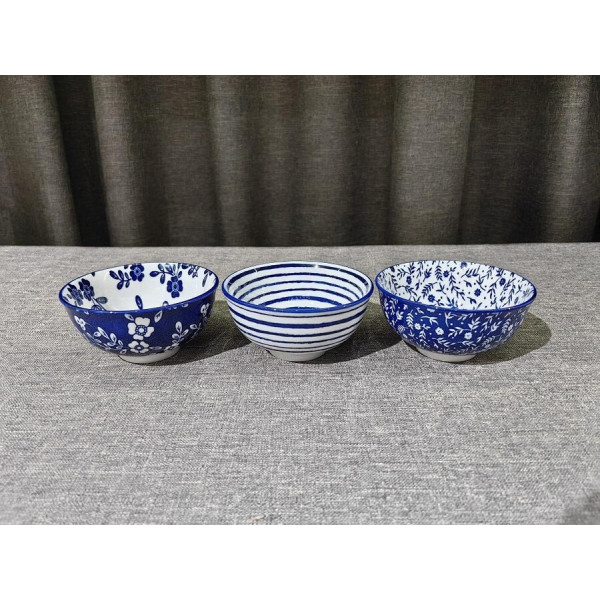 Portselanist kauss, 3 disaini, 5,5 x 11,5 x 11,5 cm, kitchen&go