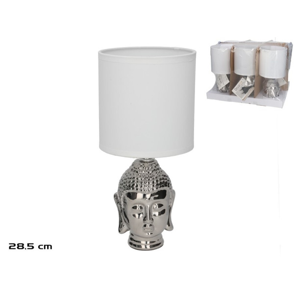 Keraamiline laualamp buddha, 13.00 × 13.00 × 28.50 cm, decorlife