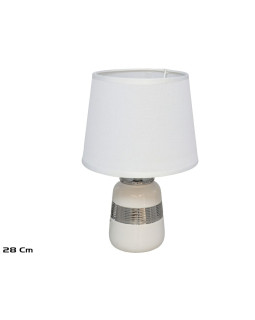 Keraamiline laualamp smooth, 18.00 × 18.00 × 28.00 cm, decorlife