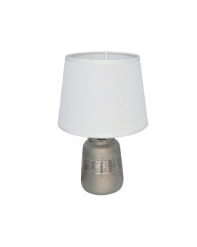 Keraamiline laualamp rough, 18.00 × 18.00 × 28.00 cm, decorlife