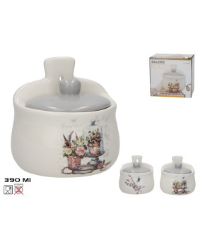 Seinale kinnitatav soolatoos, 390 ml, 2 disaini, 8.50 x 12.00 x 13.00, kitchen&go