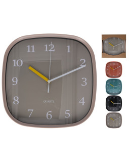 Ruudukujuline seinakell, 4 varianti, 29,7 x 29,7 x 4,7 cm, decorlife