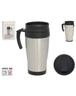 Terasest termokruus 450 ml, 16,5 x 11,5 x 8 cm, kitchen&go