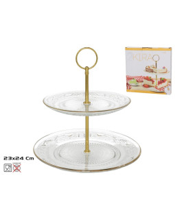 Koogialus, 2-korruseline, 24 x 23 x 23 cm, kitchen&go